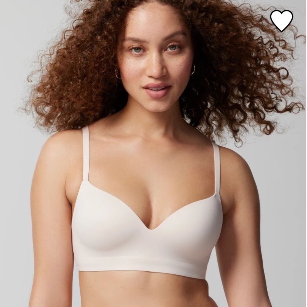 Soma Enbliss Wireless Bra 42C Porcelain Beige New With Tags‎